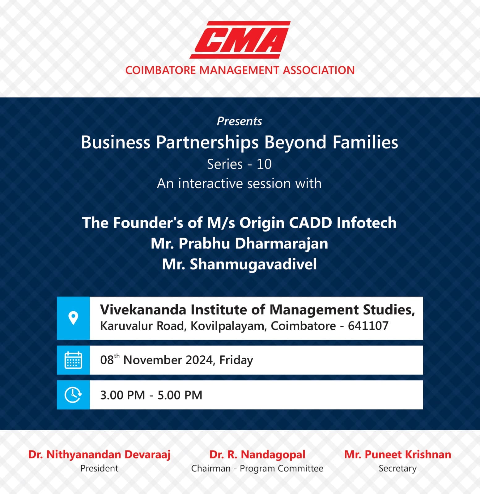 Business Partnership Beyond families  On December 2023 