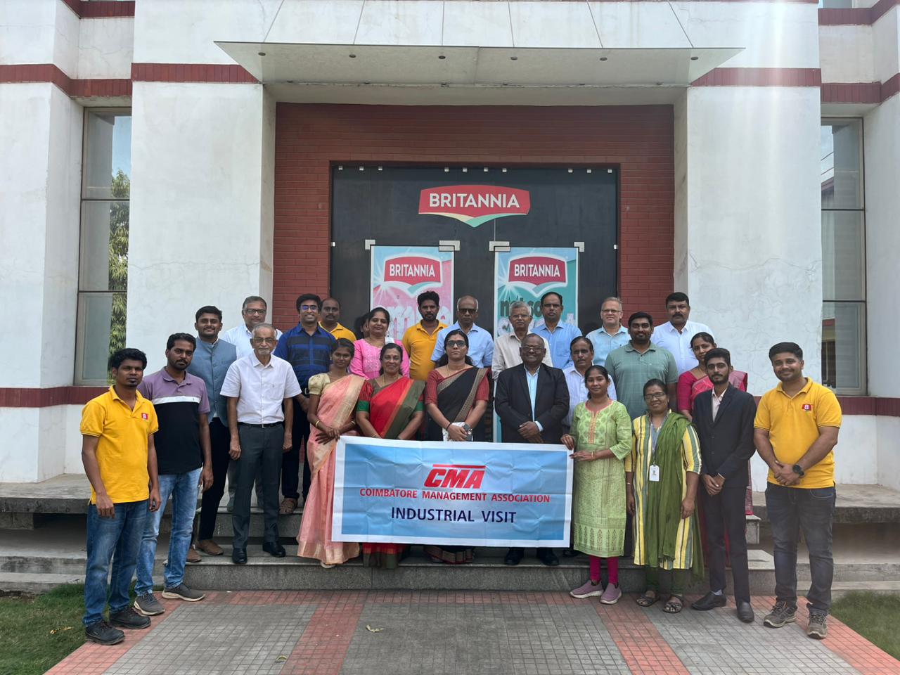 Industrial Visit - M/s Brintannia Industries Ltd  