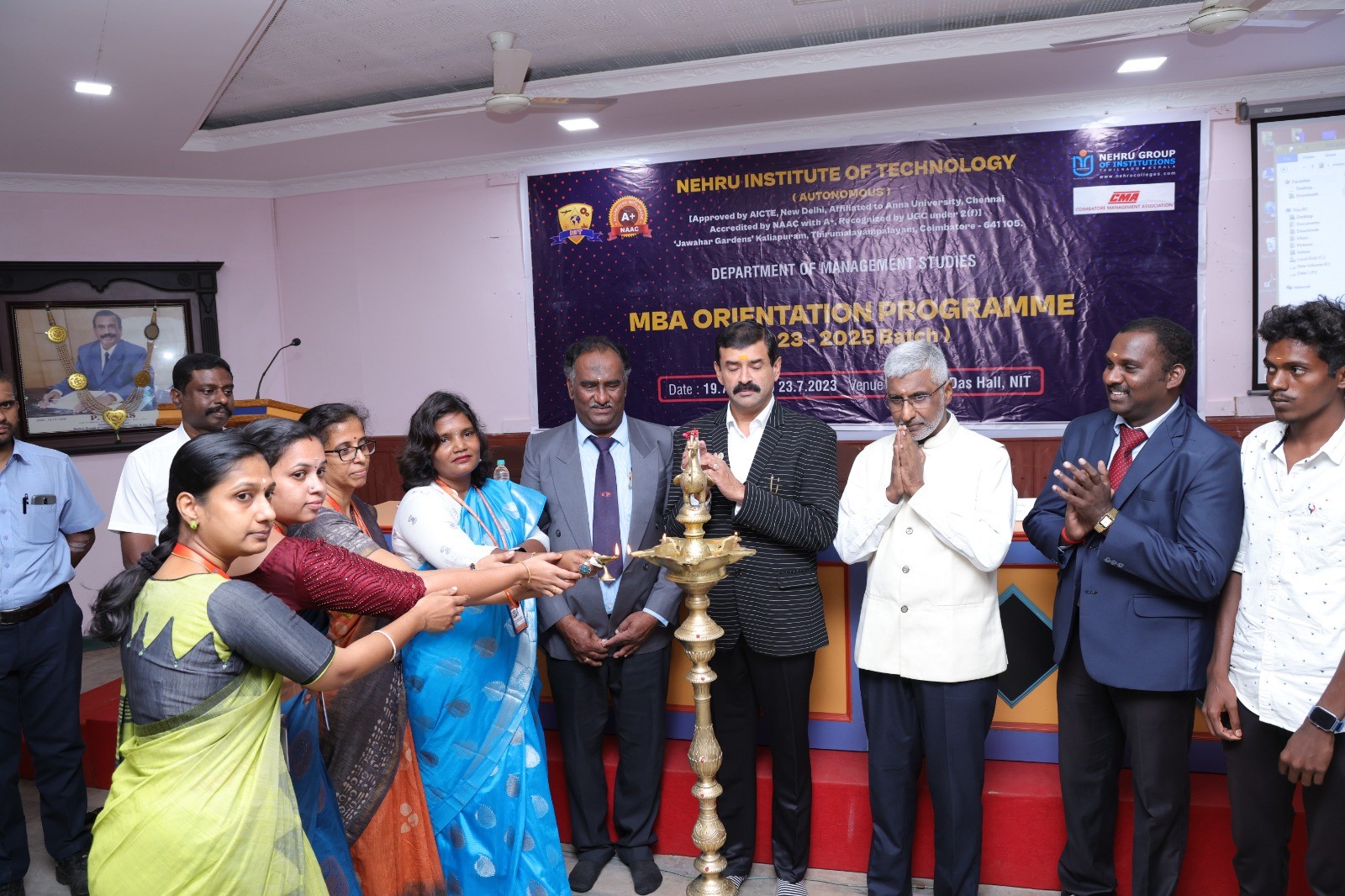 MBA Inauguration Program @ Nehru Institute of Technology