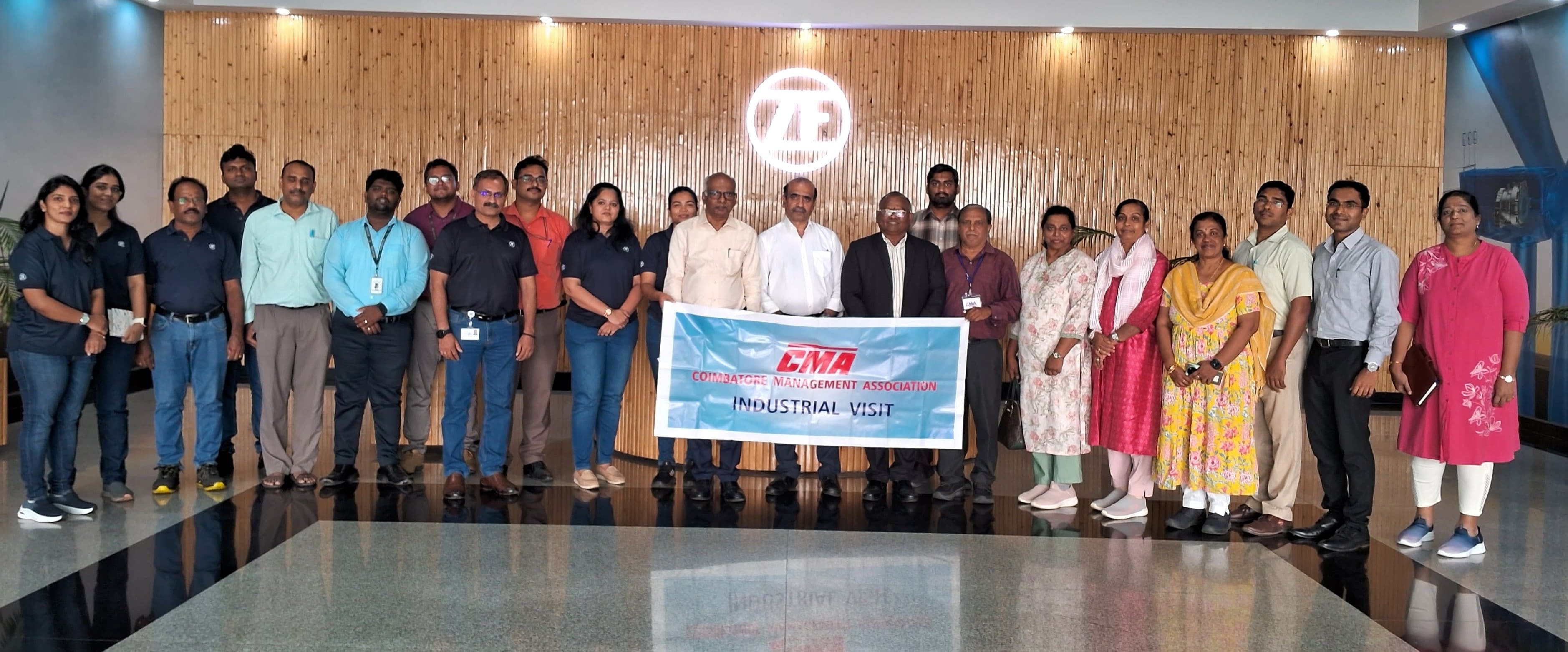 Industrial  Visit  'ZF Wind Power Coimbatore Pvt Ltd' ON 23RD SEPT 2025
